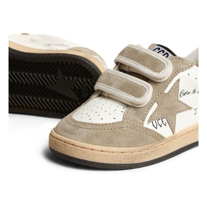 Ballstar Suede Velcro Sneakers | Beige- Imagen del producto n°3