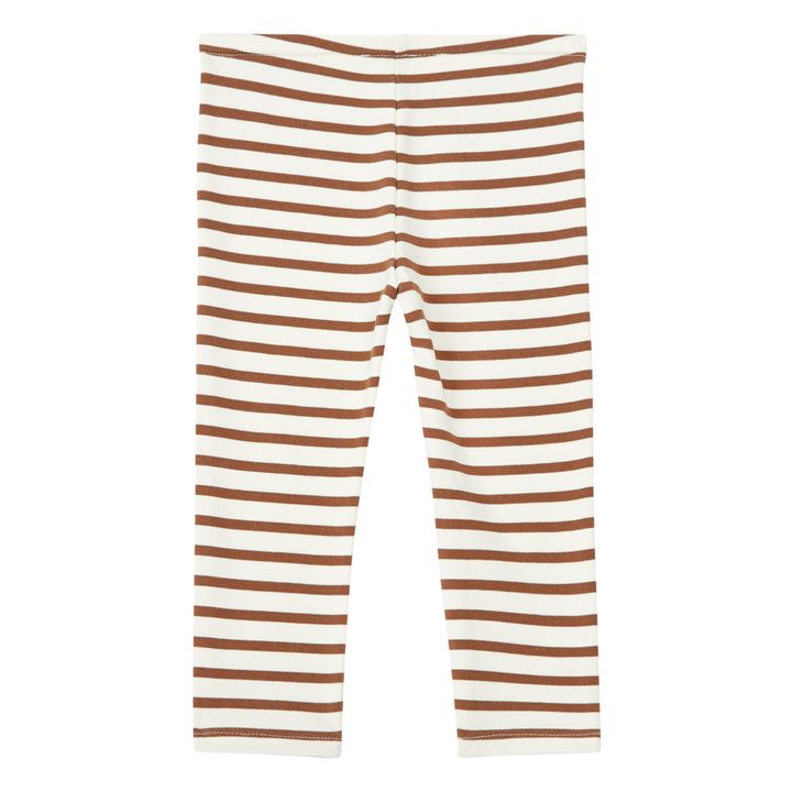 Leggings, a righe | Camel- Immagine del prodotto n°1