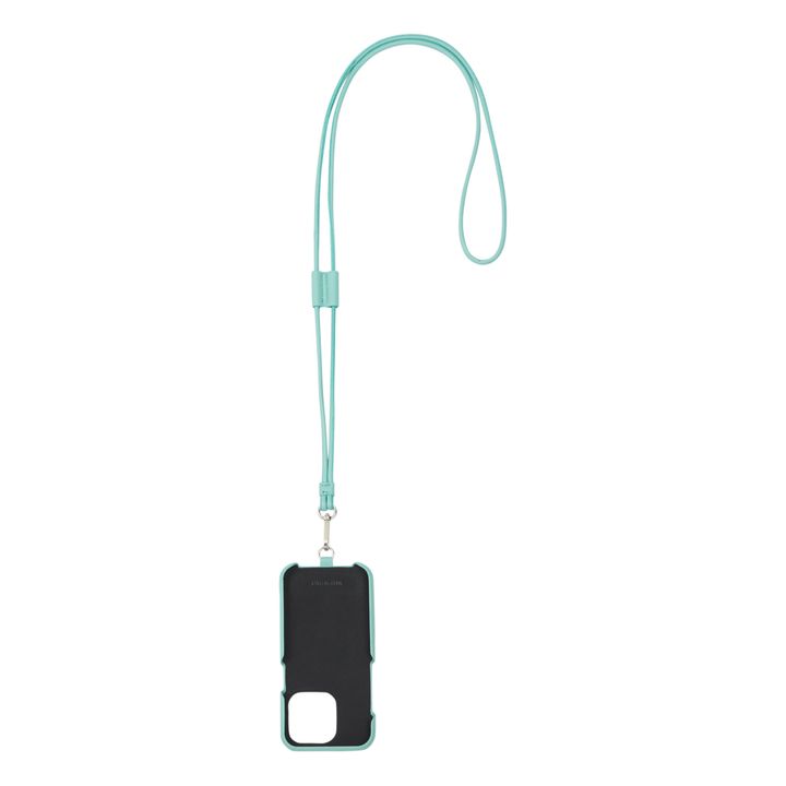 Phone Case and Card Holder | Turchese- Immagine del prodotto n°1