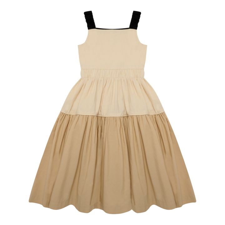 Taken Poplin Dress | Beige- Immagine del prodotto n°0