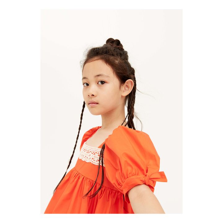 Know Full Well Poplin Dress | Orange- Produktbild Nr. 3