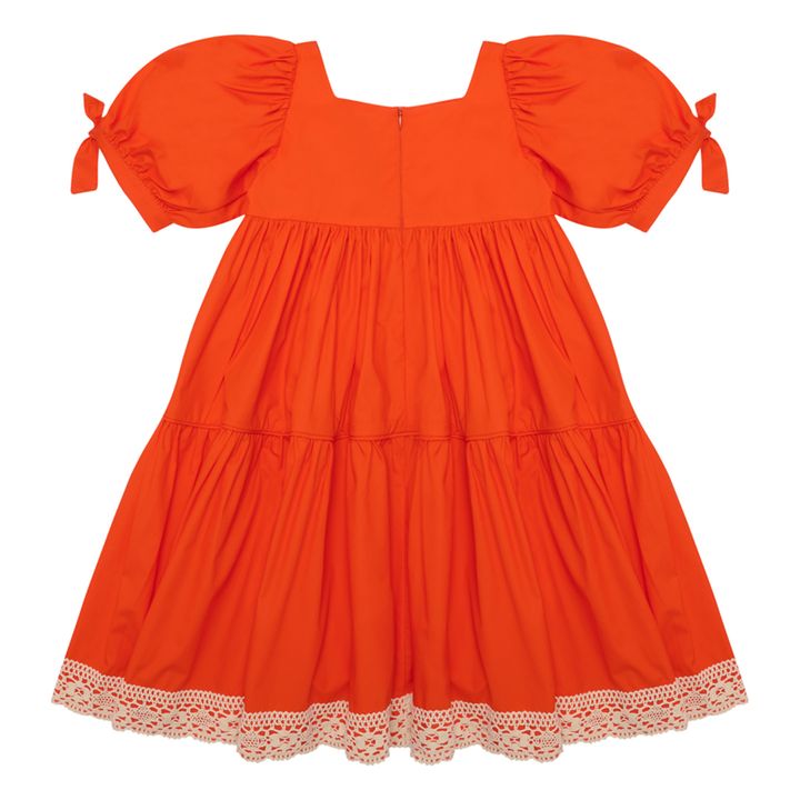 Robe Popeline Know Full Well | Orange- Image produit n°4