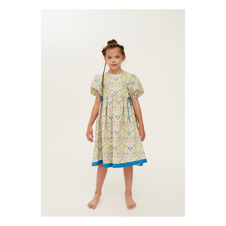 Floral Print Poplin Dress | Seidenfarben- Produktbild Nr. 1
