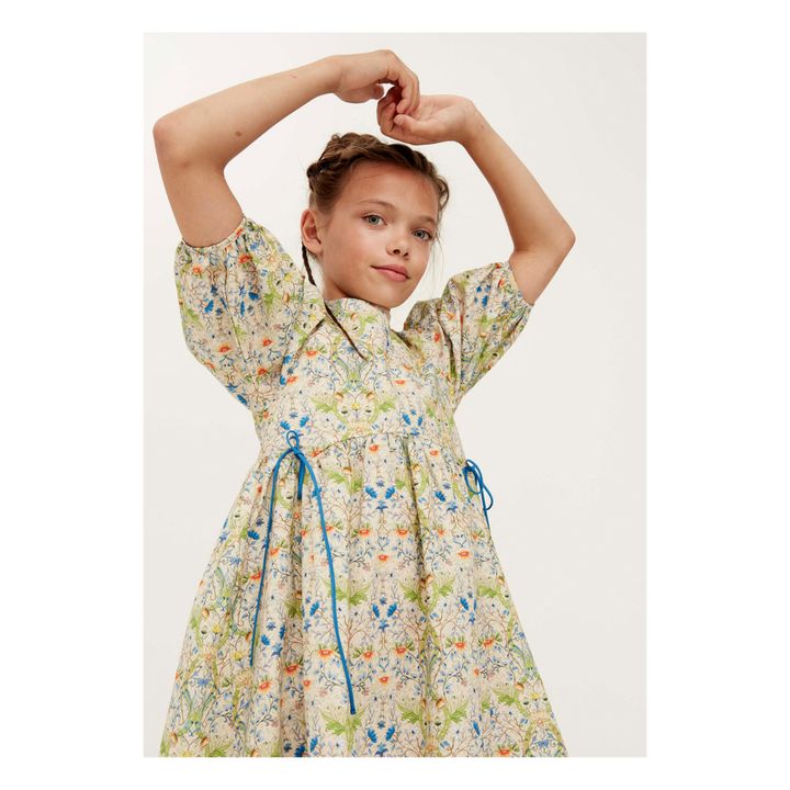Floral Print Poplin Dress | Seidenfarben- Produktbild Nr. 2