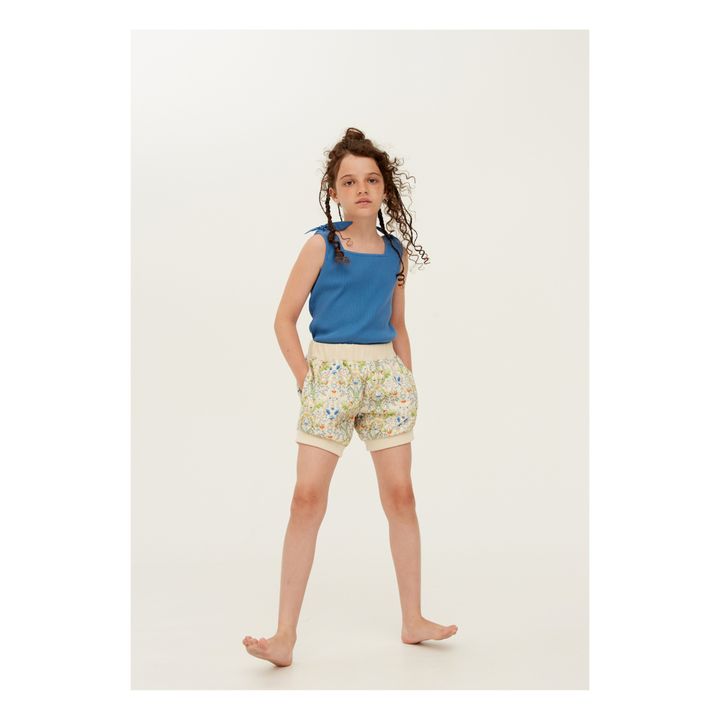 Floral Print Shorts | Seidenfarben- Produktbild Nr. 1