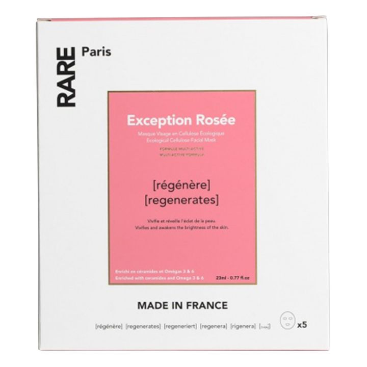 Mascarilla regeneradora Exception Rosée - Set de 5- Imagen del producto n°0