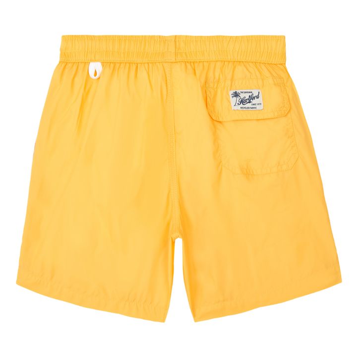 Achille Stripe Recycled Nylon Swim Trunks | Amarillo- Imagen del producto n°1