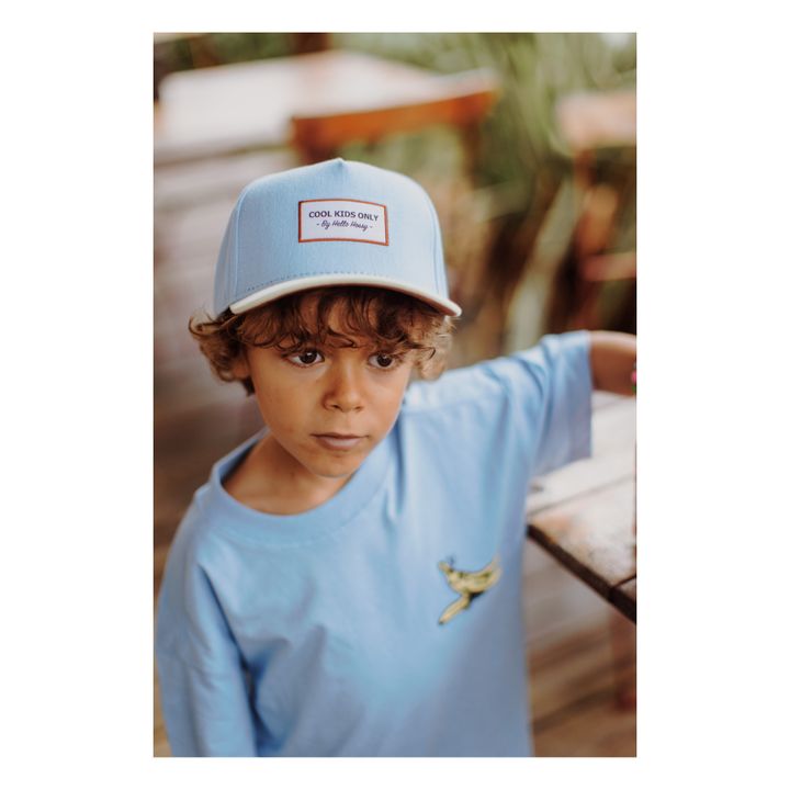 Plain Curved Visor Cap | Azzurro- Immagine del prodotto n°1