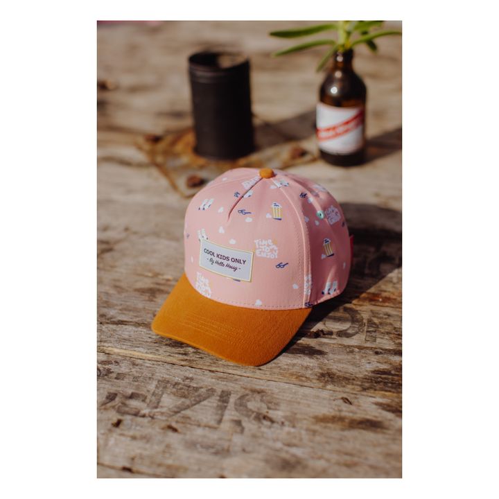 Curved Visor Cap | Rosa confetto- Immagine del prodotto n°3