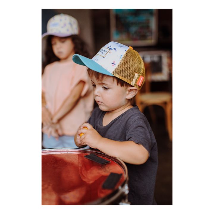 Bike Trucker Cap | Azul verde- Imagen del producto n°3