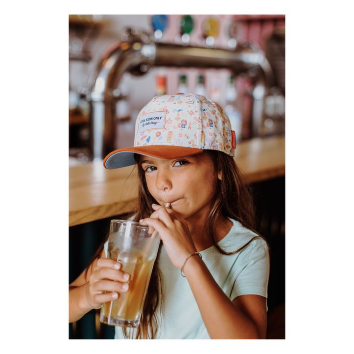 Curved Visor Cap | Orange Rouille- Immagine del prodotto n°2