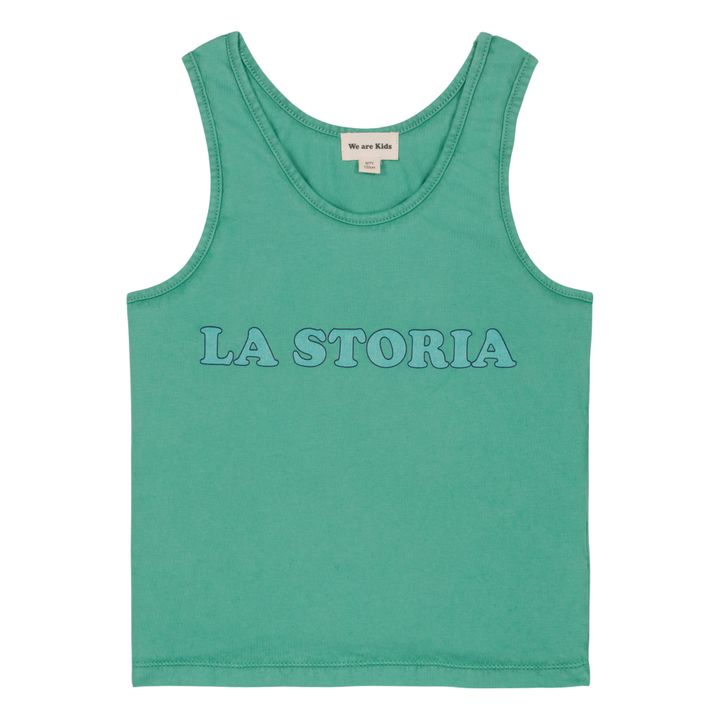 Marcel Organic Cotton Tank Top | Verde Abeto- Imagen del producto n°0