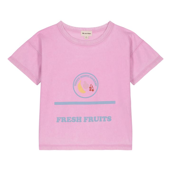 T-Shirt Dylan Bio-Baumwolle | Rosa- Produktbild Nr. 0