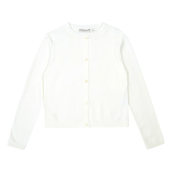 Cardigan Cachemire Celia - Collection Cérémonie | Ecru- Image produit n°0
