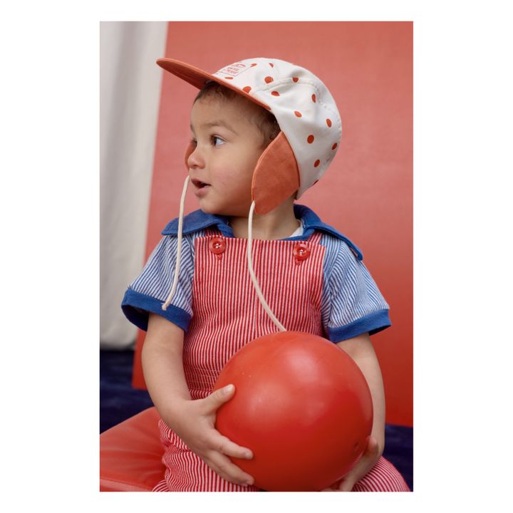 Casquette Wolly Polka | Rouge- Image produit n°1
