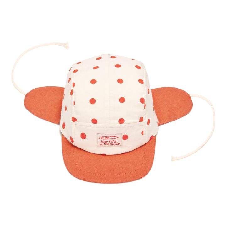 Wolly Polka Cap | Rosso- Immagine del prodotto n°6