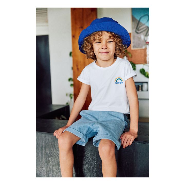 Loulou Organic Cotton T-shirt | Bianco- Immagine del prodotto n°1