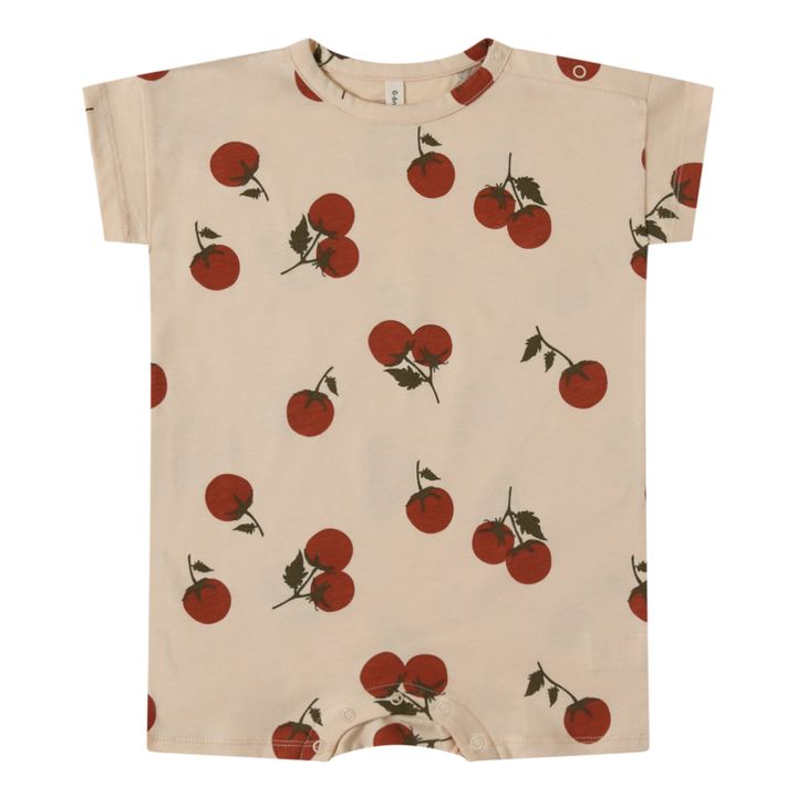 Playsuit Bio-Baumwolle Tomato Summer | Seidenfarben- Produktbild Nr. 0