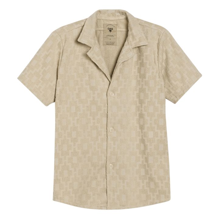 Camicia in spugna Machu Cuba | Beige- Immagine del prodotto n°0