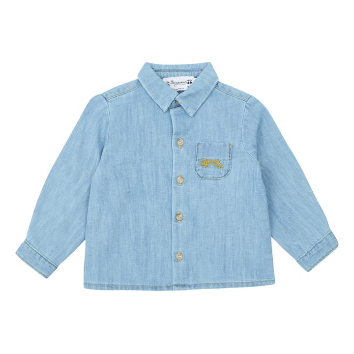 Malo Denim Shirt | Vaquero- Imagen del producto n°0