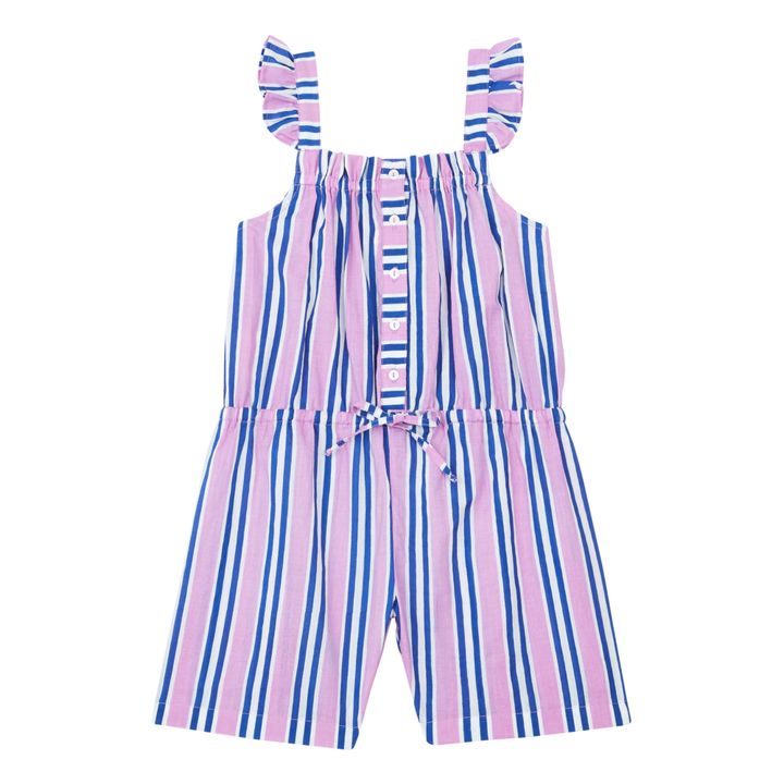 Playsuit gestreift Camilla | Rosa- Produktbild Nr. 0