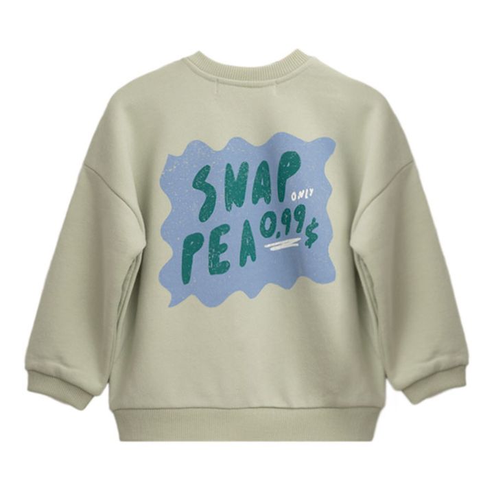 Sweat Coton Bio | Sauge- Image produit n°0