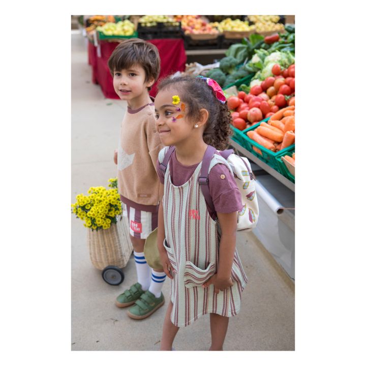 Organic Cotton Polka Dot Backpack | Seidenfarben- Produktbild Nr. 3