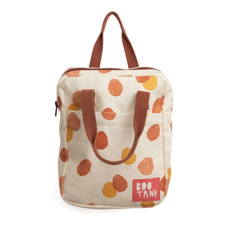Organic Cotton Backpack with Eggs Print | Seidenfarben- Produktbild Nr. 0