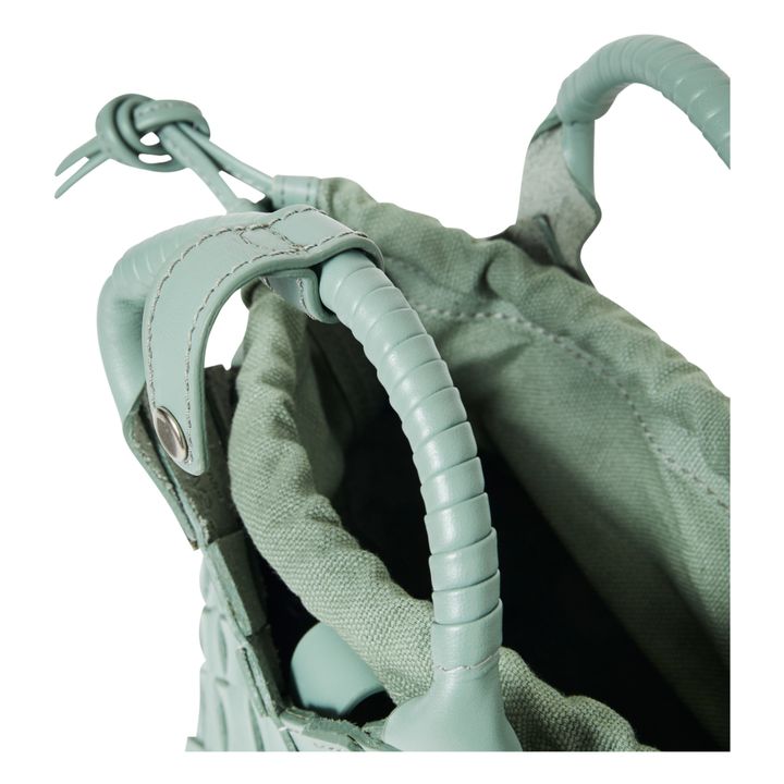 Sac Misu Mini Cuir | Vert pistache- Image produit n°3