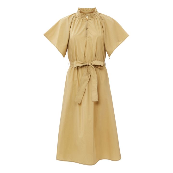 Vestito Diane in popeline di cotone | Beige- Immagine del prodotto n°0