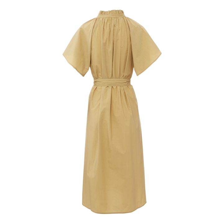 Vestito Diane in popeline di cotone | Beige- Immagine del prodotto n°3