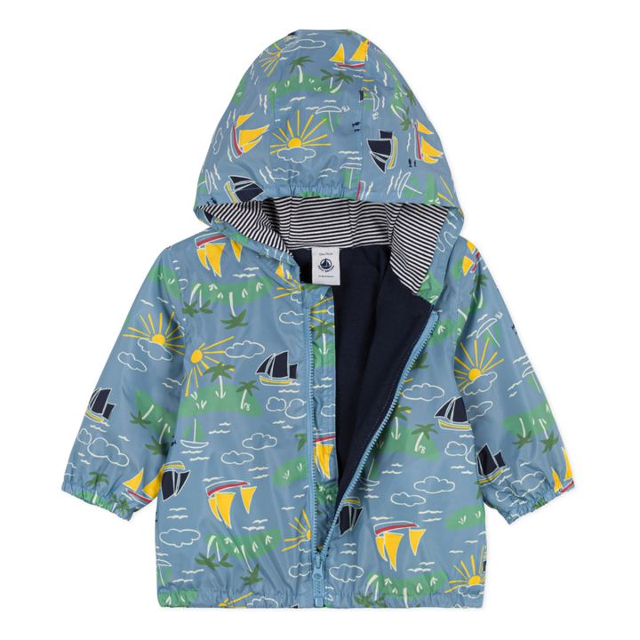 Printed Windbreaker | Gris- Imagen del producto n°1