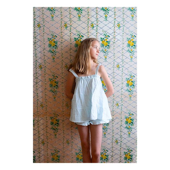 Maya Organic Cotton Pyjamas | Verde agua- Imagen del producto n°1