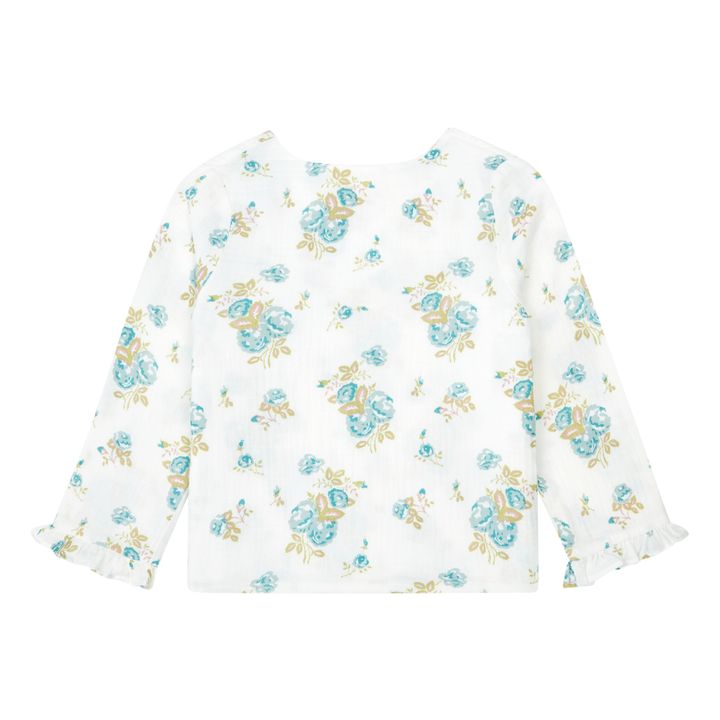 Organic Cotton Kimono | Bianco- Immagine del prodotto n°2