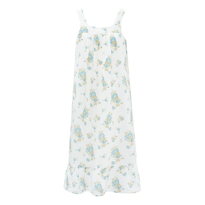 Organic Cotton Gauze Nightgown - Women’s Collection | Blanco- Imagen del producto n°0