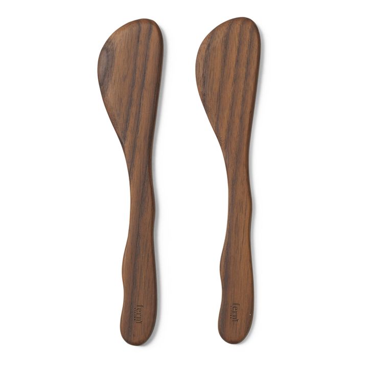 Buttermesser Cairn - 2er-Set | Braun- Produktbild Nr. 0