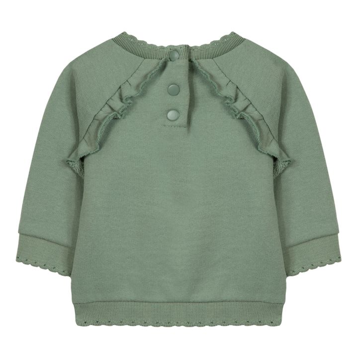 Exclusive Liberty Print Baby Sweater | Salvia- Immagine del prodotto n°4