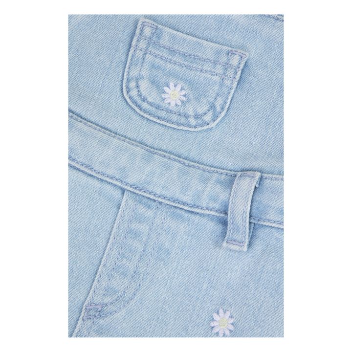 Embroidered Denim Dungarees | Denim- Immagine del prodotto n°1