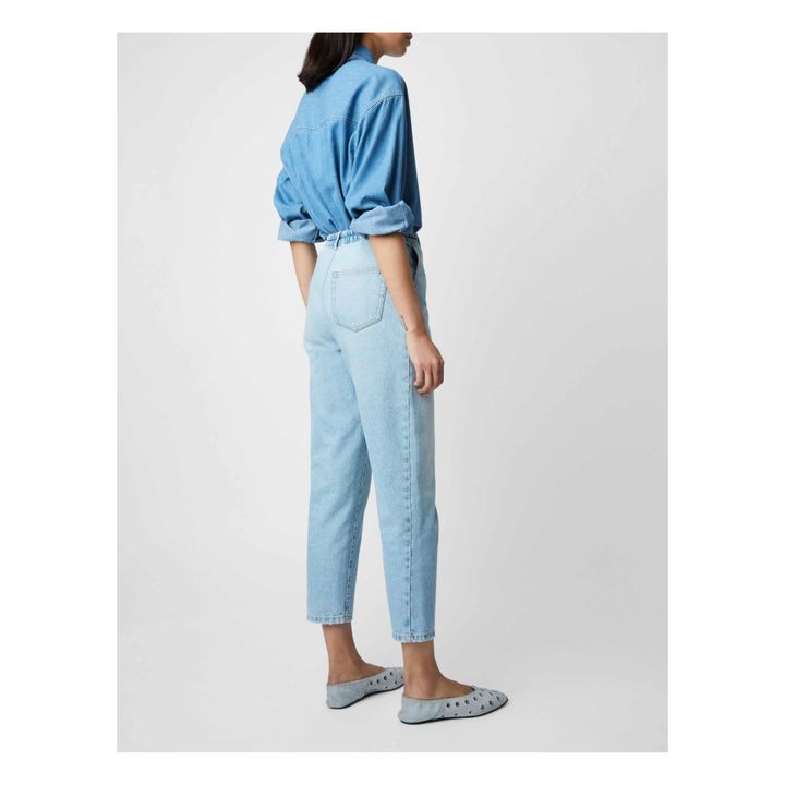 Bloom Organic Cotton Jeans | Azul Cielo- Imagen del producto n°4