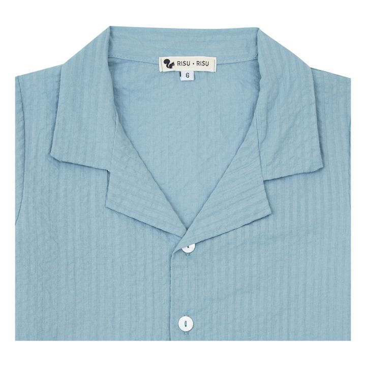 Rieur Organic Cotton Pyjamas | Azul- Imagen del producto n°3