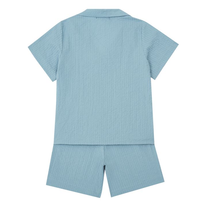 Rieur Organic Cotton Pyjamas | Azul- Imagen del producto n°4