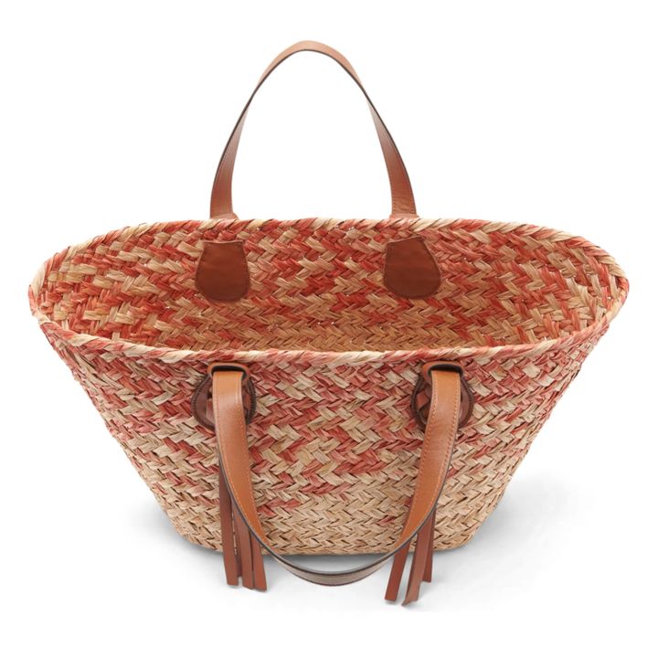 Bolso de rafia Daphne | Terracotta- Imagen del producto n°5