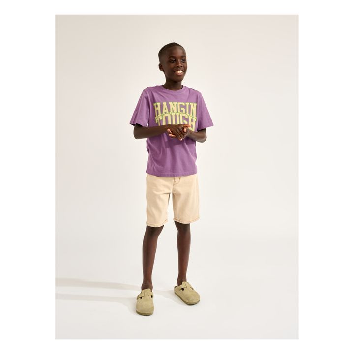 Kenny Organic Cotton T-shirt | Malva- Imagen del producto n°1
