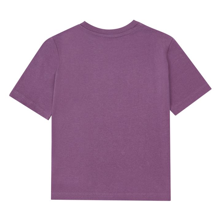 Kenny Organic Cotton T-shirt | Malva- Imagen del producto n°5