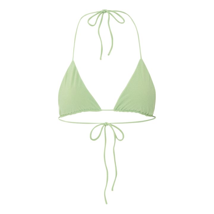 Selene Bikini Top | Verde pistacho- Imagen del producto n°4