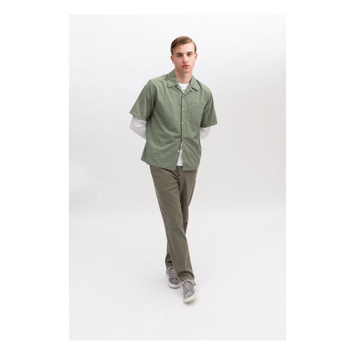 Pantalones elásticos Ezra Light | Marrón Kaki- Imagen del producto n°1