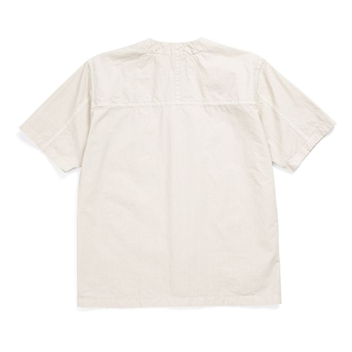 Erwin Typewriter Short Sleeve Shirt | Bianco- Immagine del prodotto n°2