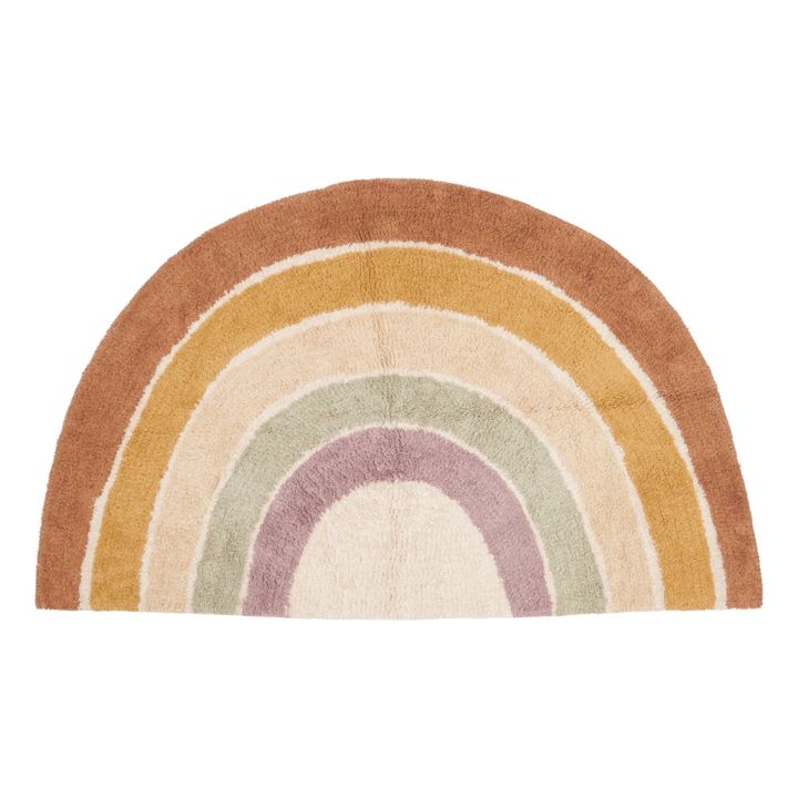 Alfombra de algodón orgánico Rainbow Shape Vintage- Imagen del producto n°0
