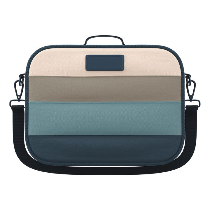 Borsa da pranzo in poliestere riciclato | Blu marino- Immagine del prodotto n°0
