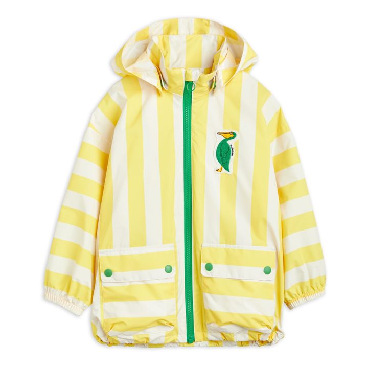 Windjacke aus recyceltem Polyester Pelikan | Gelb- Produktbild Nr. 0